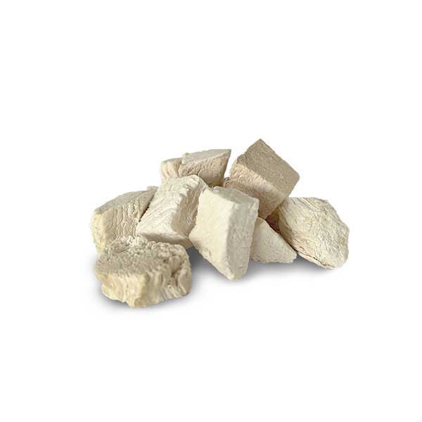 PetWell freeze-dried chicken breast lean protein dog and cat treat pieces